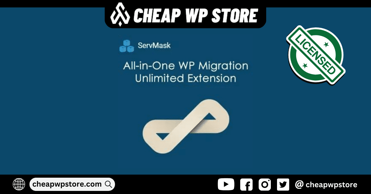 All In One WP Migration unlimited extension