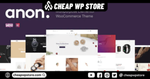 Anon WooCommerce Themes - Multipurpose Elementor
