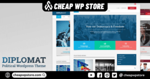 Diplomat WordPress Theme - Political Theme