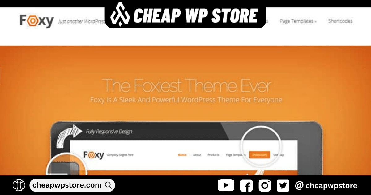 Elegant Themes Foxy WooCommerce Themes