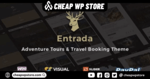 Entrada - Tour Booking Tour Adventure WordPress Theme