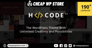 H-Code WordPress Theme - Responsive & Multipurpose Theme