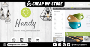 Handy WordPress Theme - Handmade Shop WordPress WooCommerce Theme