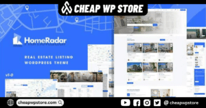 HomeRadar - Real Estate & Listing WordPress Theme