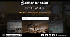 Hotel Master WordPress Theme - Hotel & Hostel Booking Theme