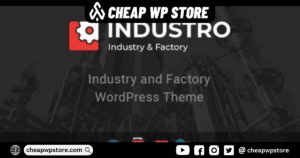 Industro WordPress Theme - Industry & Factory
