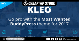 KLEO WordPress Theme - Pro Community Focused