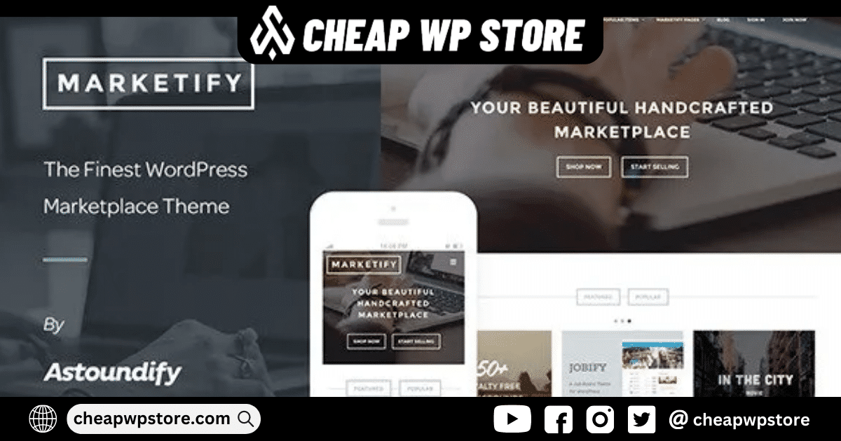 Marketify - Digital Marketplace WordPress Theme