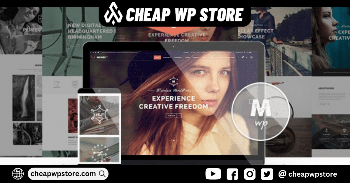 Moose WordPress Theme - Creative Multi-Purpose Theme