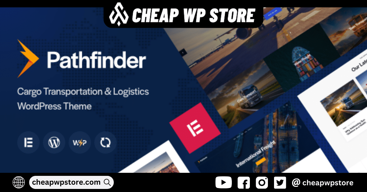 Pathfinder - Cargo Transportation & Logistics WordPress Theme