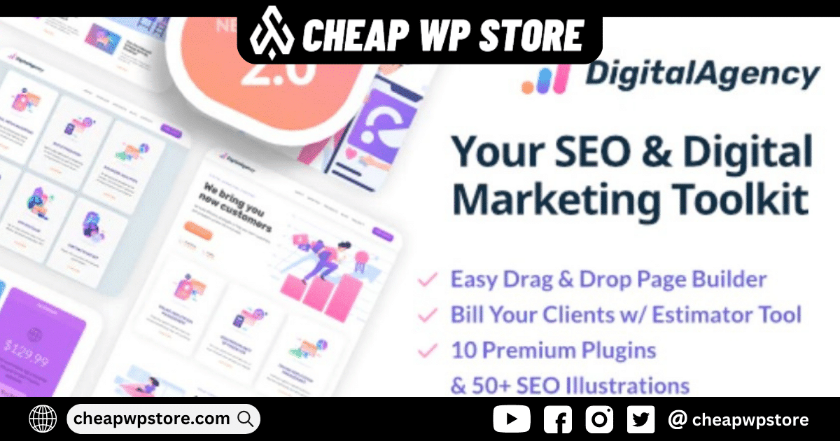 SEOWP - SEO & Digital Marketing WordPress Theme