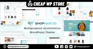 Shopmartio - Multipurpose eCommerce WordPress Theme
