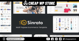 Sinrato - Electronics WordPress Theme