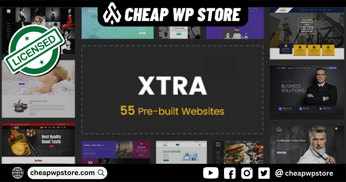Xtra - WordPress Website Builder Theme