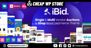 iBid - Multi Vendor Auctions WooCommerce Theme