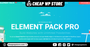 Element Pack – Addon for Elementor Page Builder WordPress Plugin