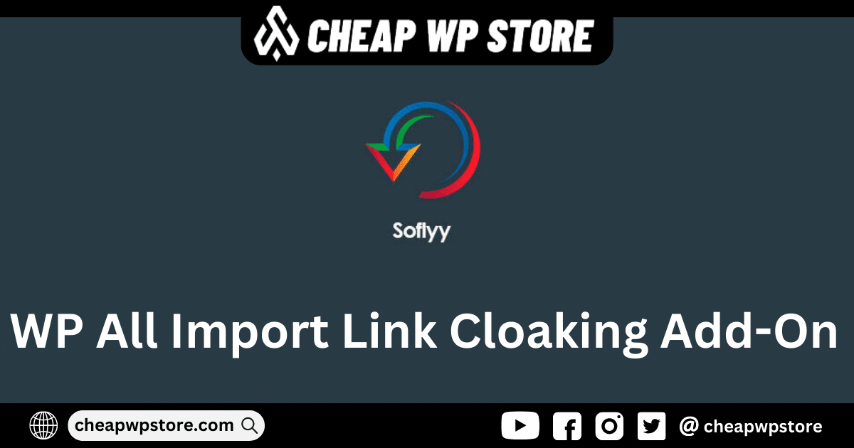Soflyy WP All Import Link Cloaking Add-On
