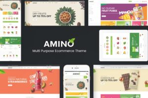 Amino - Organic & Multipurpose Prestashop Theme