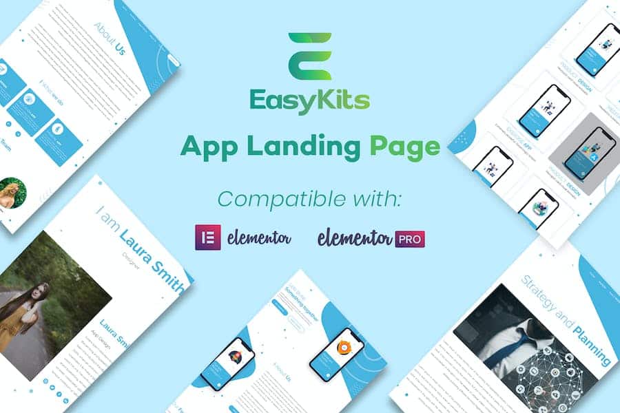 AppLanding - Mobile App Template Kit