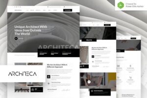 Architeca - Architecture Agency & Interior Design Elementor Template Kit