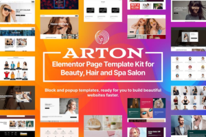 Arton - Beauty & Spa Salon Template Kit