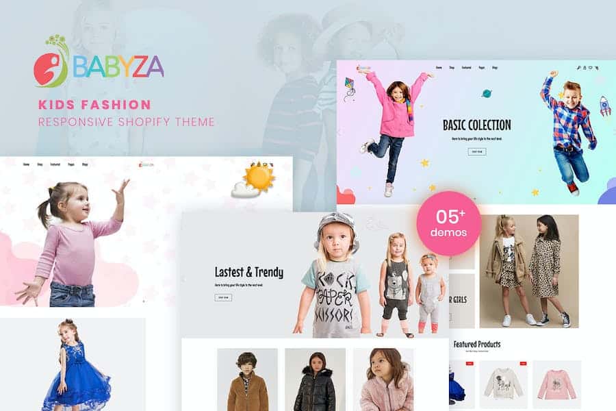 Babyza - Kids Fashion Responsive Shopify Theme