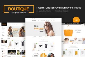 Boutique - Multi Store Responsive Shopify Theme