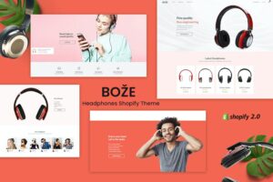 Boze - Headphone and Audio Store Shopify Theme