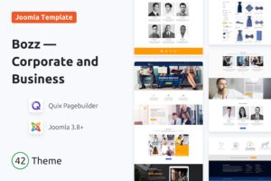 Bozz — Corporate and Business Responsive Template