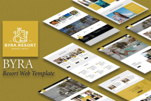 Byra - Hotel & Resort Elementor  Template Kit