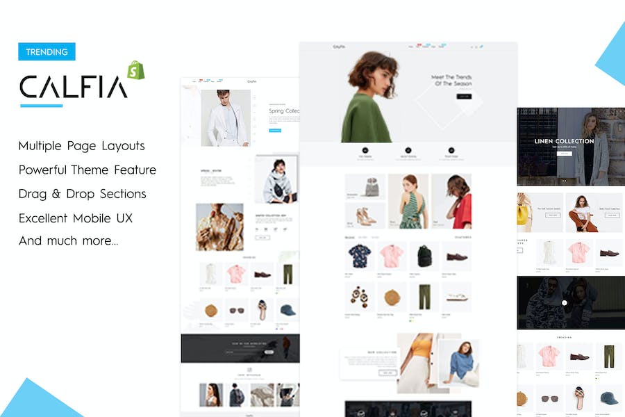 Calfia - Fashion Multipurpose Shopify Theme