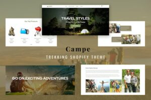 Campe - Camping & Adventure Shopify Theme