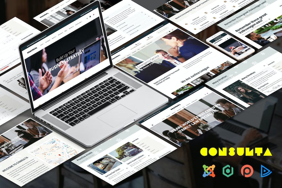 Consulta - Consutation & Lawyer Joomla Template