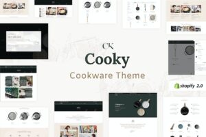Cooky - Kitchen Tools & Furniture Shopify Theme