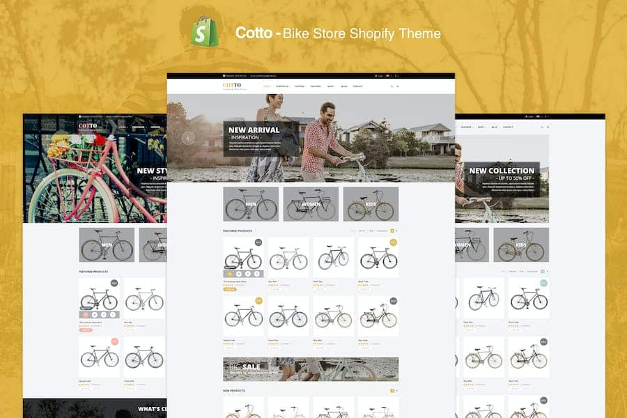 Cotto - Bike Store Shopify Theme