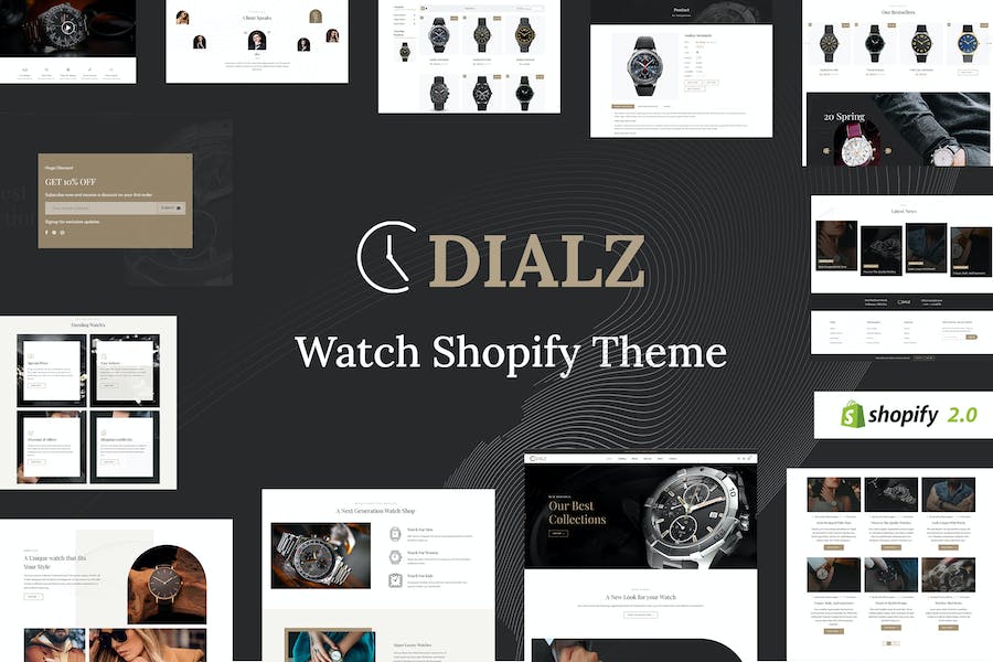 Dialz - Watch Store Shopify Theme