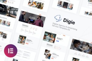 Digie - Digital Agency & Advertising Service Elementor Template Kit