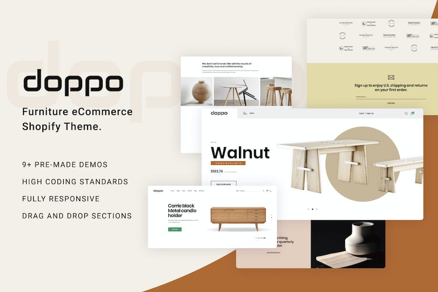 Doppo - Furniture Multipurpose Shopify Theme