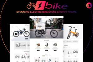 E-Bike - Stunning Electric Bicycle Store Shopify