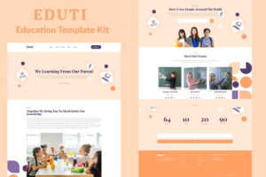 Eduti - Education Elementor Template Kit