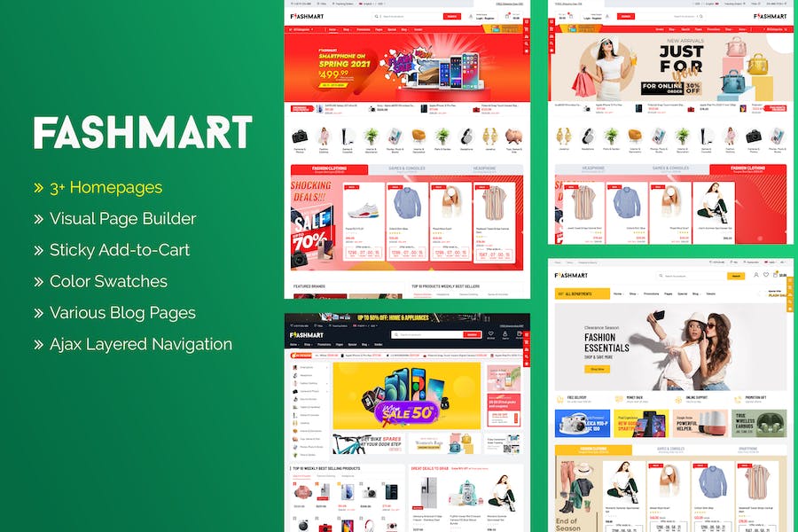 FlashMart - Multipurpose Sections Shopify Theme