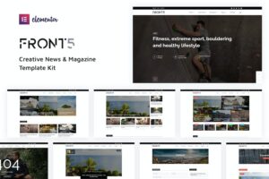FrontFive - Creative News & Magazine Template Kit