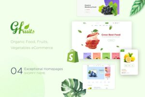 GFruits - Food eCommerce Shopify Theme