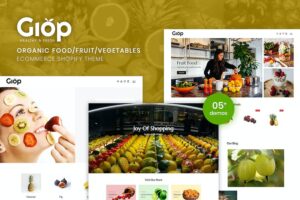 Giop - Organic Food/Fruit/Vegetables Shopify Theme