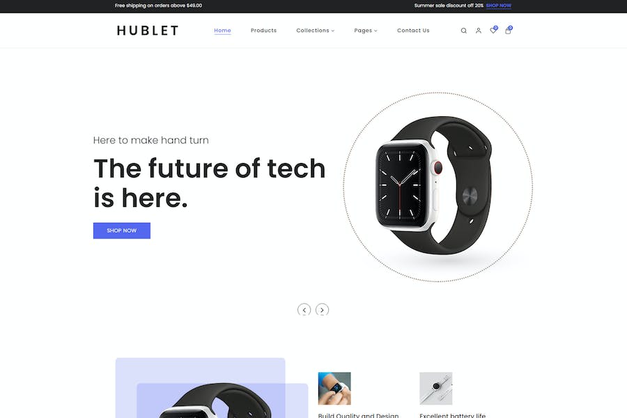Hublet - The Single product Shopify Theme