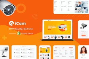 iCam - CCTV / Security / Electronics Shopify Store