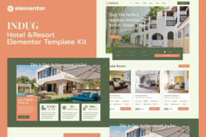 Indug - Hotel & Resort Elementor Pro Template Kit