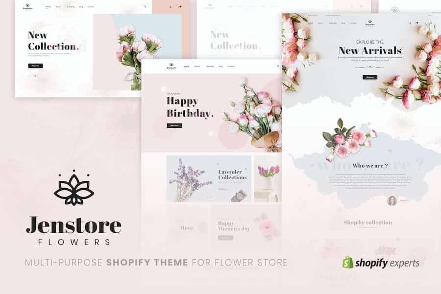 JenStore - Multi-Purpose Shopify Theme for Flower