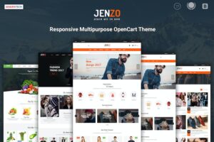 Jenzo - Drag & Drop Multipurpose OpenCart 3 Theme