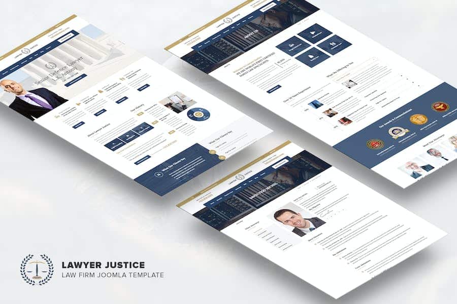Justice - Law Firm Joomla 4 Template